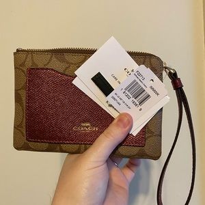 NWT Coach Wristlet